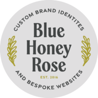 logo for Blue Honey Rose, LLC